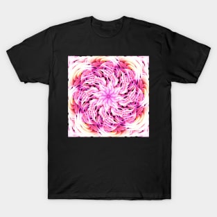 Neon Floral Mandala T-Shirt